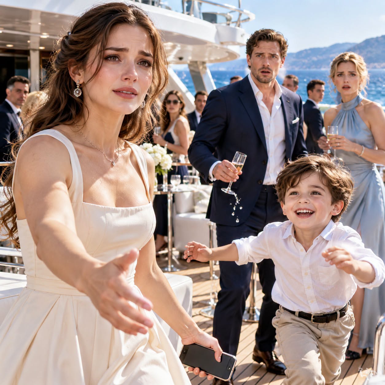 THE BOY ON THE YACHT
