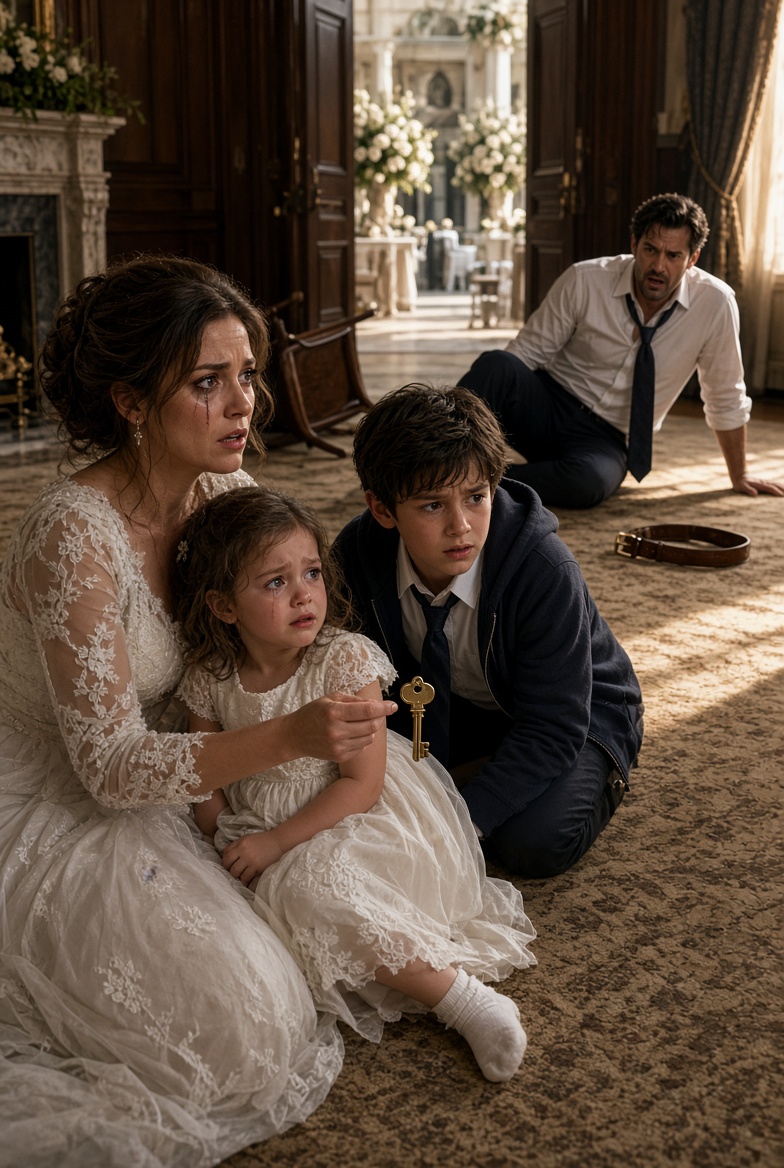 I Found My Daughter Tied to a Chair on My Wedding Day—Then the Key in Her Shoe Revealed Why My Fiancé Really Chose Me