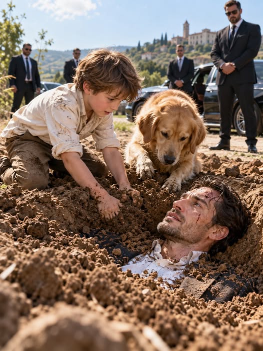A Little Boy and His Golden Retriever Dug Me Out of a Grave—Then I Learned Why His Father Had Disappeared