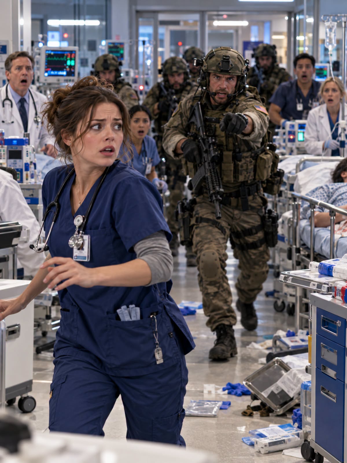 They Called Me a Cowardly ER Nurse—Until Six Navy SEALs Stormed the Hospital and Asked for “Raven Six”