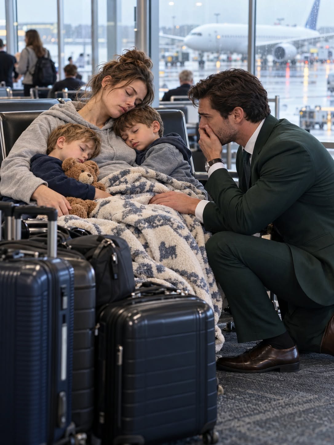 THE BILLIONAIRE FOUND HIS MISSING LOVE AT THE AIRPORT—THEN TWO LITTLE BOYS EXPOSED HIS FAMILY'S DARKEST SECRET