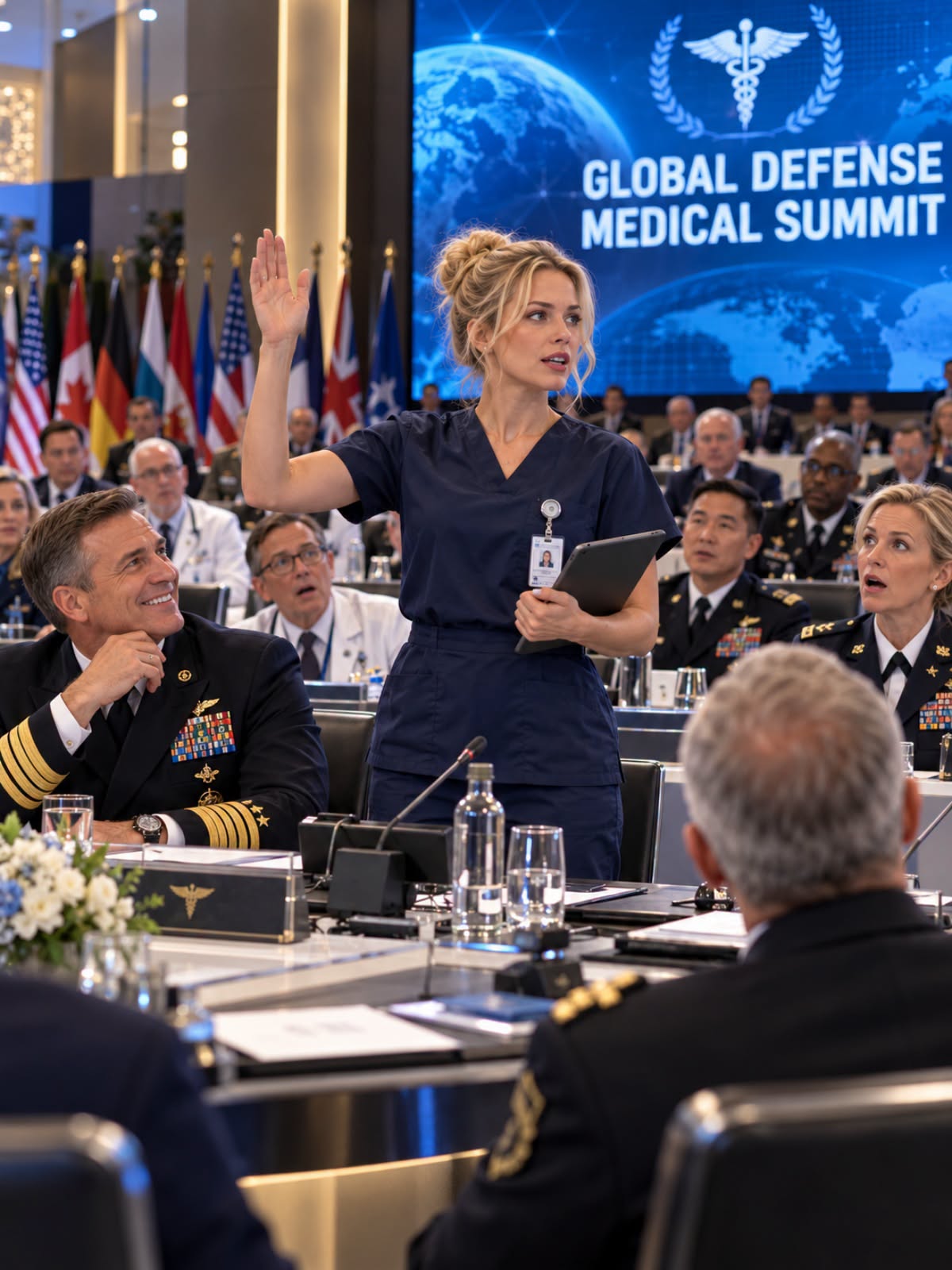 The Admiral Called Me “Just a Nurse” in Front of 300 Officers—Then I Revealed What Happened During 46 Hours Without Rescue