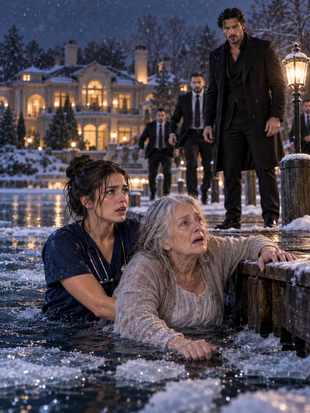 SHE SAVED THE MAFIA BOSS'S GRANDMOTHER FROM THE ICE—THEN DISCOVERED WHY SOMEONE WANTED THE OLD WOMAN TO DISAPPEAR
