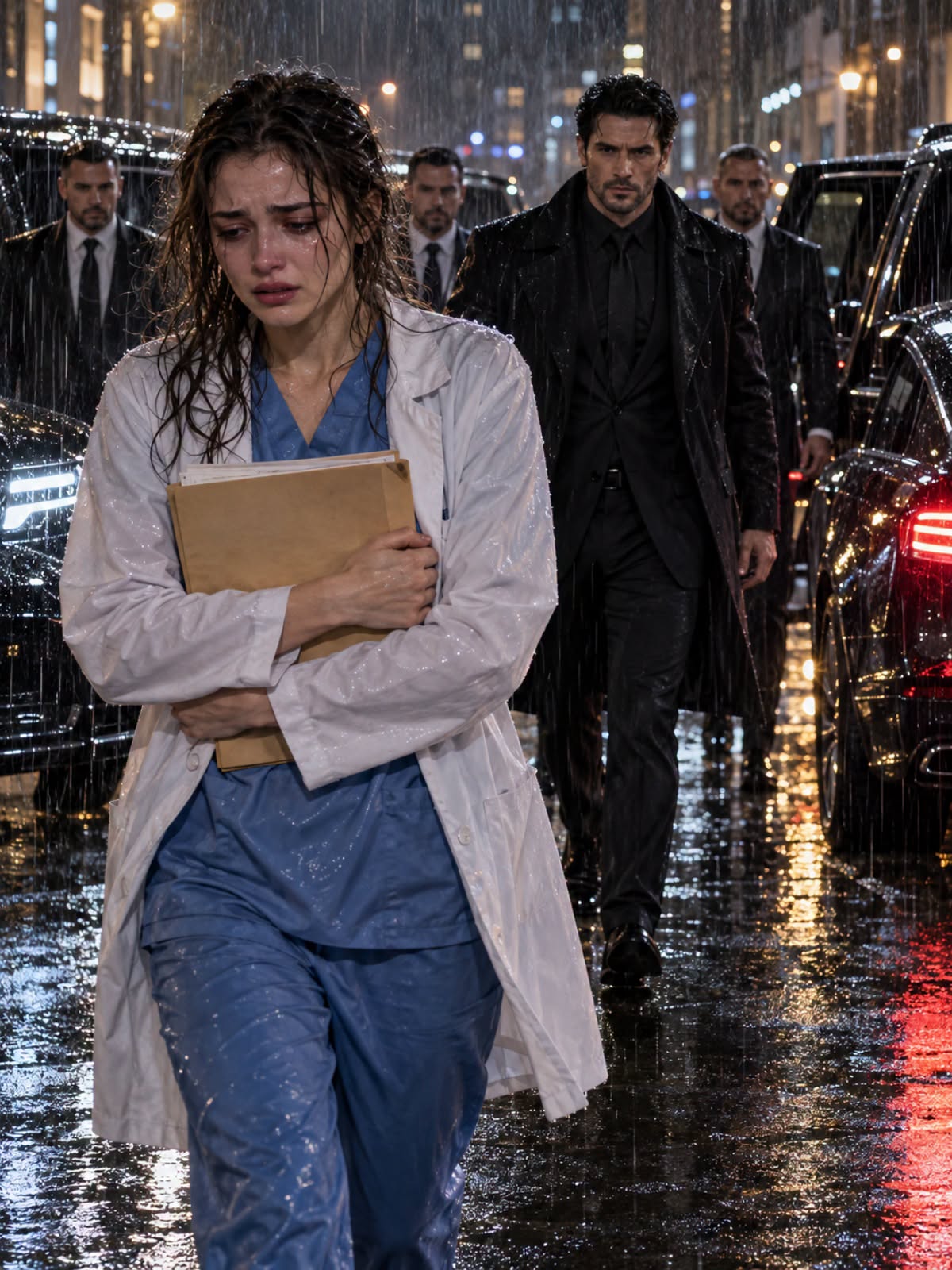 THEY FIRED ME FOR SAVING A STRANGER—THEN FIVE BLACK SUVS SURROUNDED ME IN THE RAIN. THE MAFIA BOSS SAID, “MY BROTHER IS NEXT.”