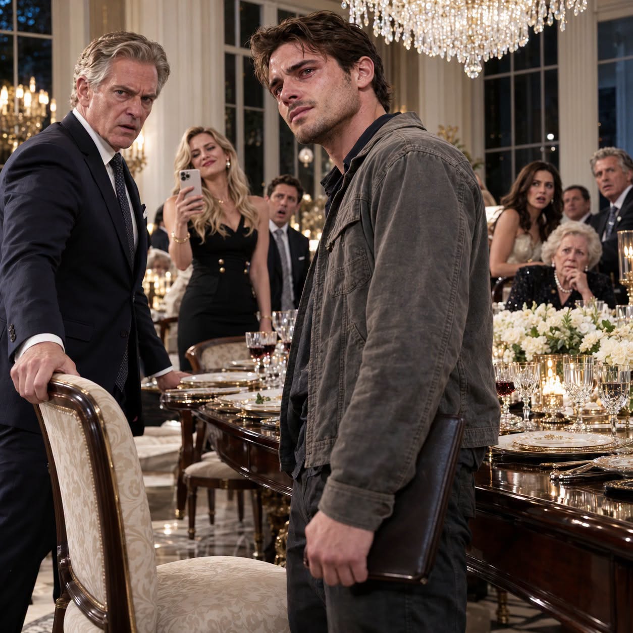 THE SON THEY CALLED WORTHLESS : His Billionaire Father Humiliated Him at Dinner—Then Discovered the Son He Abandoned Held the Key to His Empire