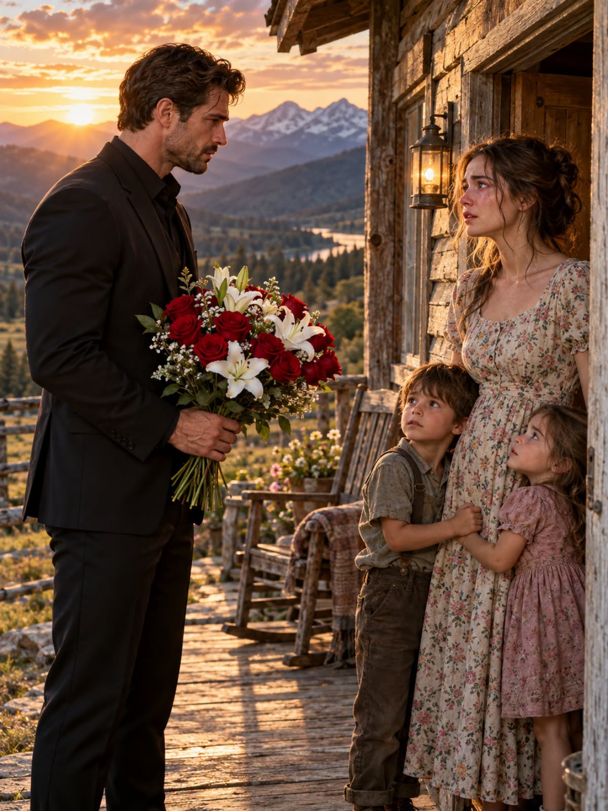 NINE YEARS AFTER I THREW MY WIFE OUT, AN ANONYMOUS NOTE SENT ME TO A MOUNTAIN CABIN—THEN HER LITTLE BOY LOOKED EXACTLY LIKE ME