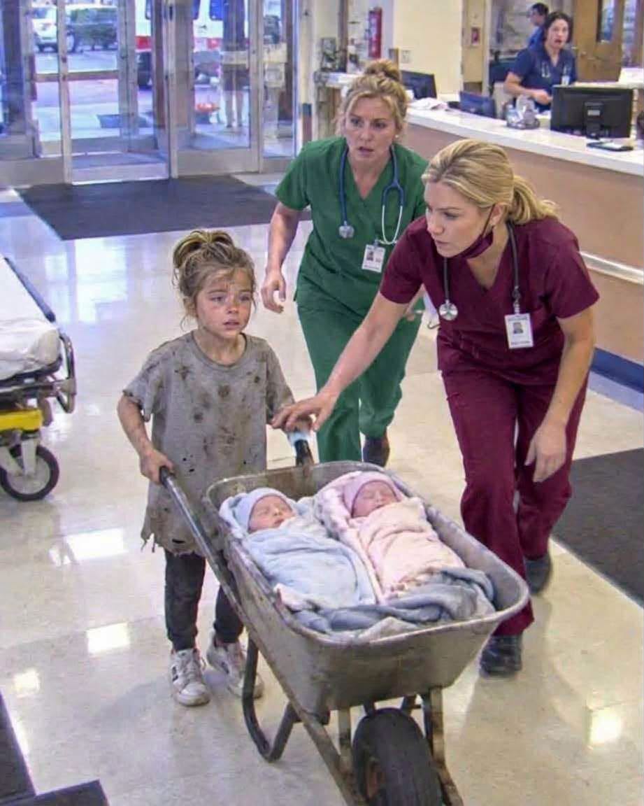 “Mommy Hasn't Woken Up”—A Six-Year-Old Hauled Her Newborn Twins to the ER, and the Key Around Her Neck Exposed What Her Father Died Protecting