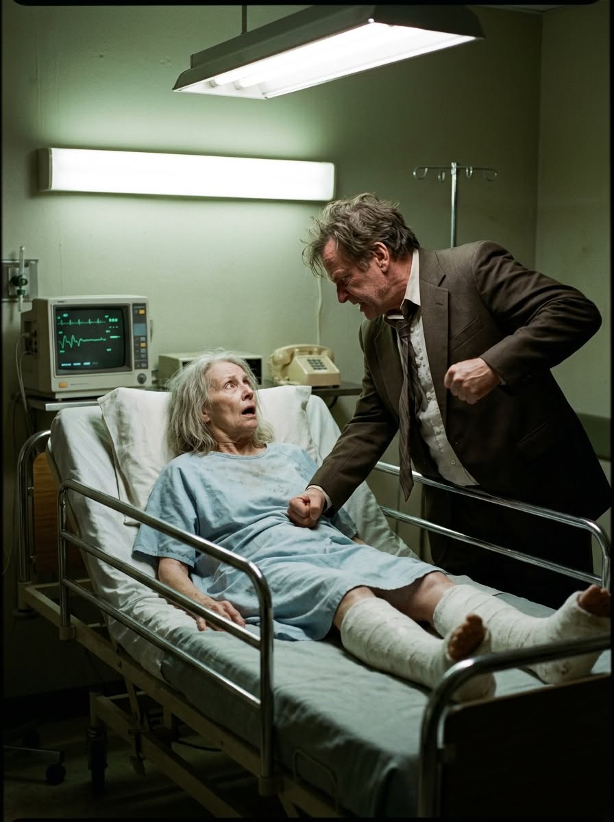 Nancy wakes up after a devastating car accident, only to be assaulted by her husband, Ethan, in her sterile hospital bed. The physical assault breaks her silence, forcing her to call the police and her estranged daughter, Lily.
