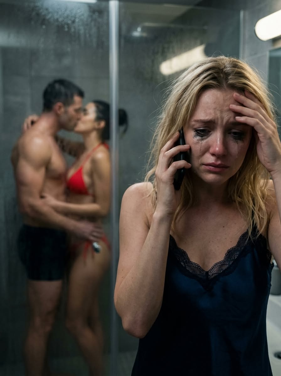 The devastating discovery. The narrator sends a single, baiting text to her cousin Chloe before her husband Ethan steps out of the shower. The silent, terrifying confrontation begins.