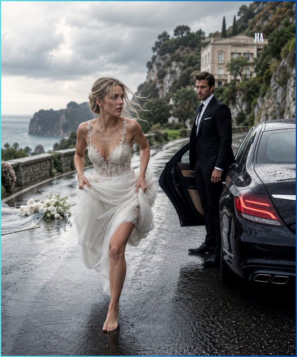 SHE RAN FROM HER WEDDING IN BARE FEET
