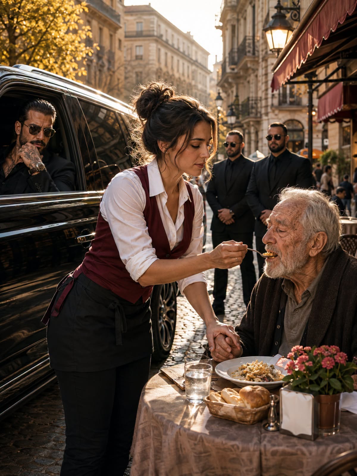 THE GIRL WITH THE BREAD