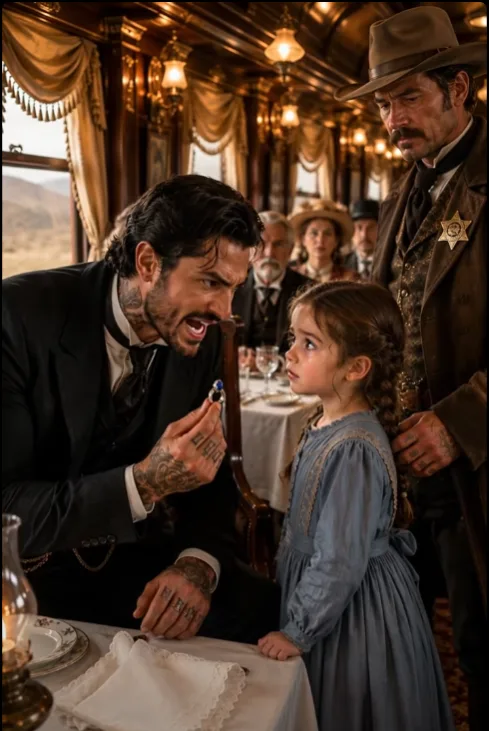 THE LITTLE GIRL WORE HIS DEAD SISTER’S RING ON A TRAIN—AND THE MAFIA BOSS STOPPED THE ENTIRE LINE
