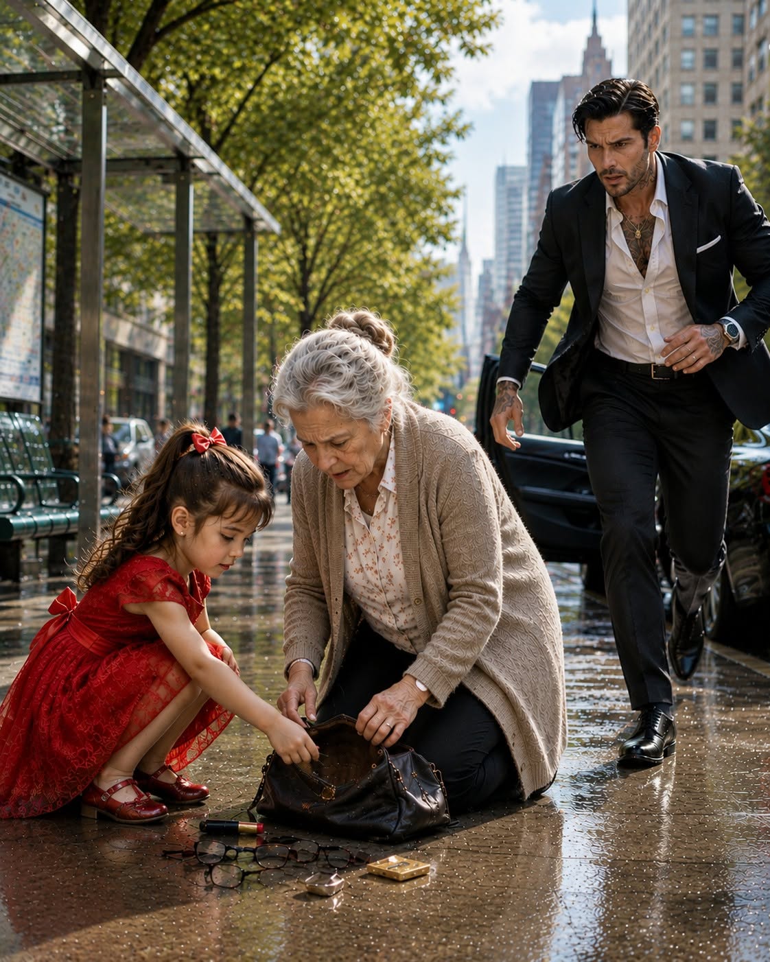 My Daughter Gave Her Last Bottle of Water to a Stranger—The Next Morning, the Moretti Crest Was on Our Door
