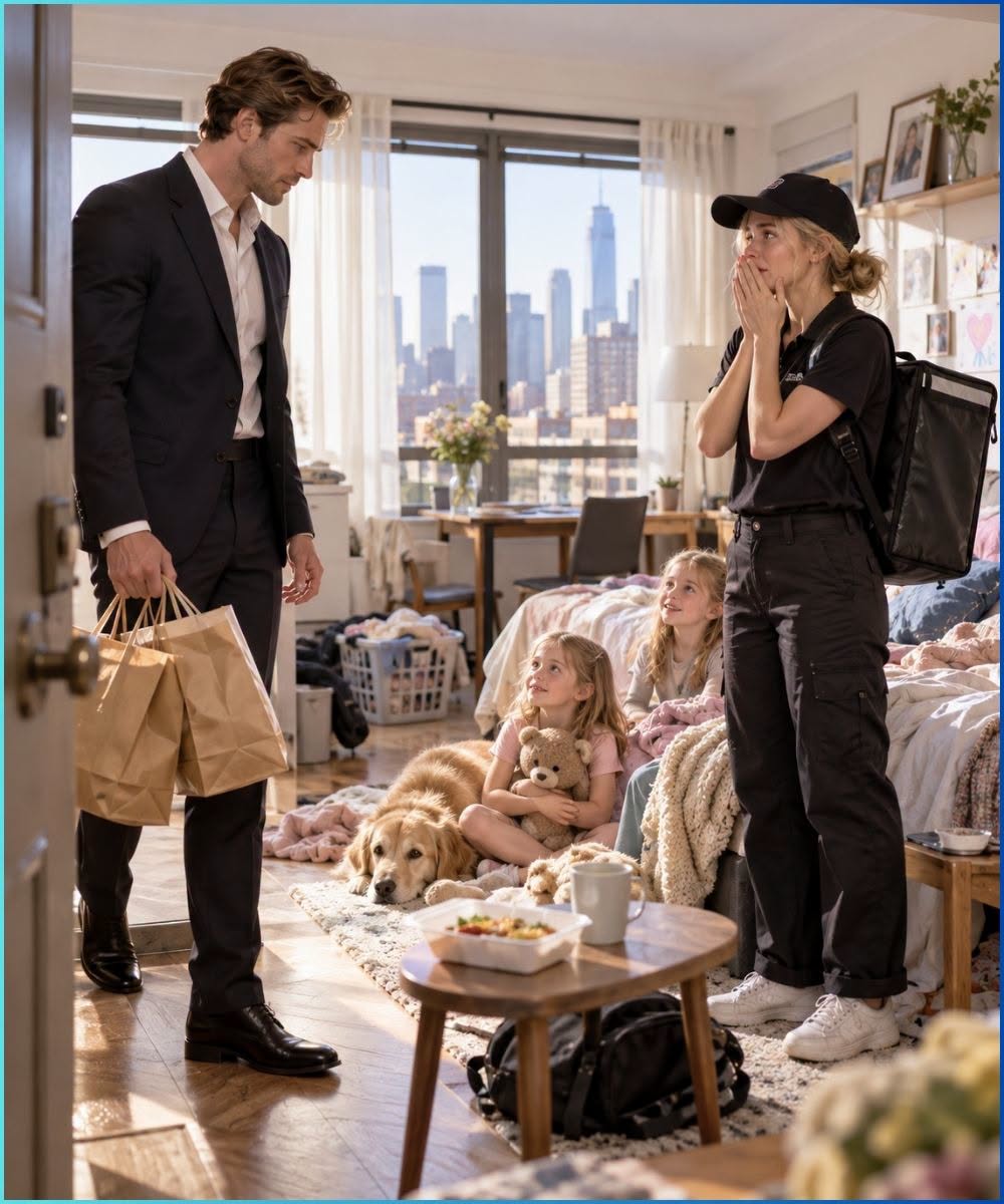 A Billionaire Pretended to Be Broke to Test a Delivery Girl, but What He Found in Her Apartment Made Him Regret Every Test