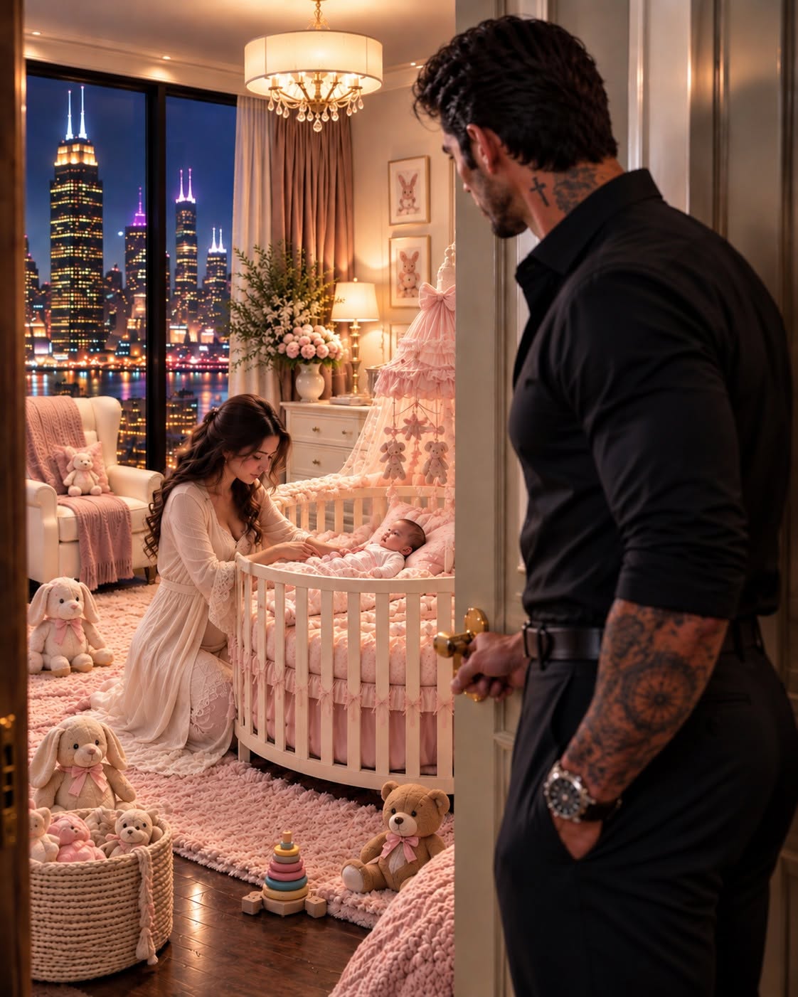 THE NURSERY DOOR SHE LOCKED BEFORE SHE DISAPPEARED
