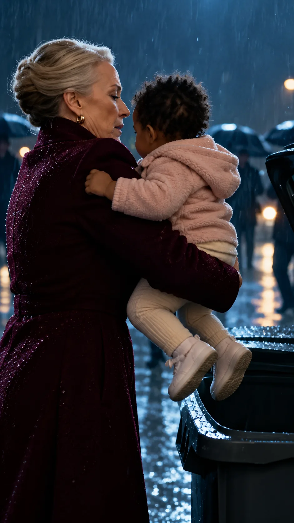 THE MAFIA BOSS'S MOTHER PUT HIS TODDLER IN A TRASH BIN IN THE RAIN—SHE DIDN'T KNOW THE CHILD'S MOTHER WAS RECORDING EVERYTHING