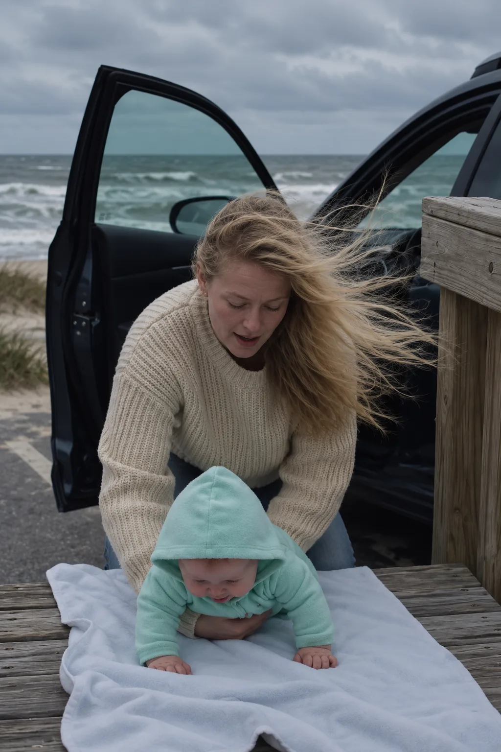 THE MAFIA BOSS’S BABY WAS ABANDONED ON A STORMY BEACH—THEN THE LIFEGUARD SAW THE CREST ON HER WRIST