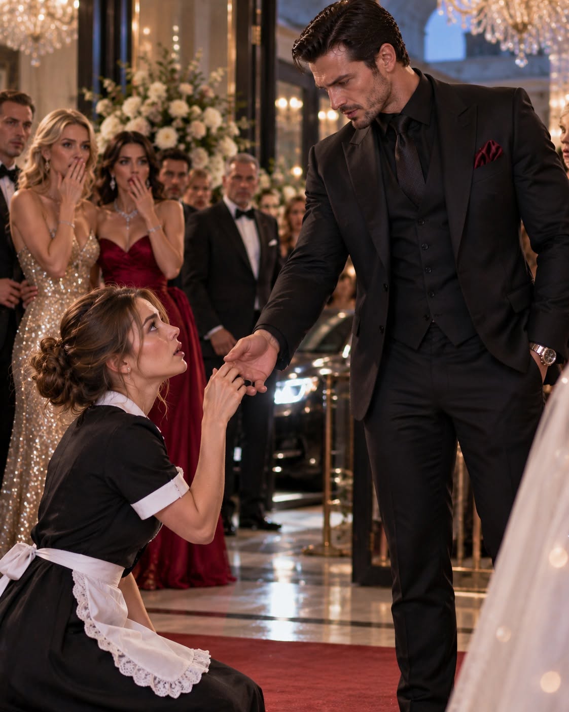 The Mafia Boss Needed a Wedding Date—His Unexpected Choice Left Everyone Speechless.