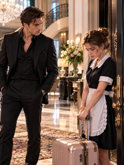 The Mafia Boss Returned Home Early—Then Froze When He Saw His Housekeeper’s Suitcase by the Door Adrien Voss came home three hours early.