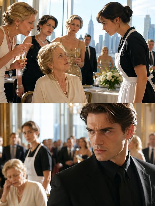 THE MAFIA BOSS WATCHED HIS MOTHER BE HUMILIATED—UNTIL A POOR MAID TURNED THE TABLES ON MANHATTAN’S ELITES