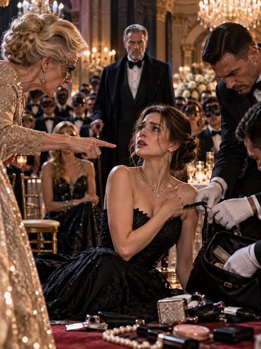 THEY ACCUSED HER OF STEALING AT THEIR MASQUERADE GALA—THEN A STRANGER REVEALED THE NAME HER FAMILY HAD BURIED