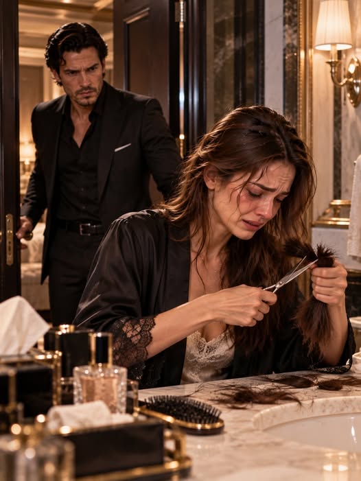 SHE HID HER ILLNESS FROM THE MAFIA BOSS—THEN HE FOUND HER CUTTING OFF HER HAIR