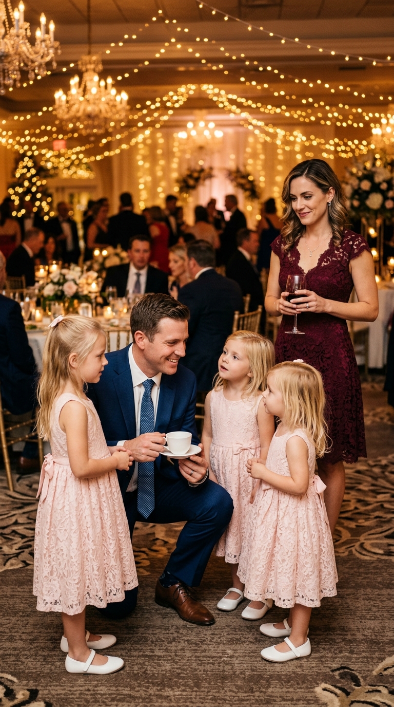 3 Little Girls Paid a Stranger $50 to Pretend to Be Their Dad… What He Did Next Left Everyone Speechless