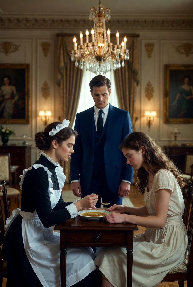 She Hadn’t Eaten for 14 Days… Until the New Maid Discovered the Secret That Saved the Girl