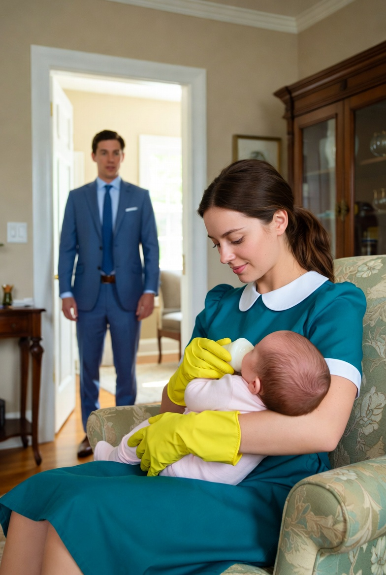 He Returned Home Early and Found His Maid Breastfeeding a Baby… What He Did Next Changed Everything
