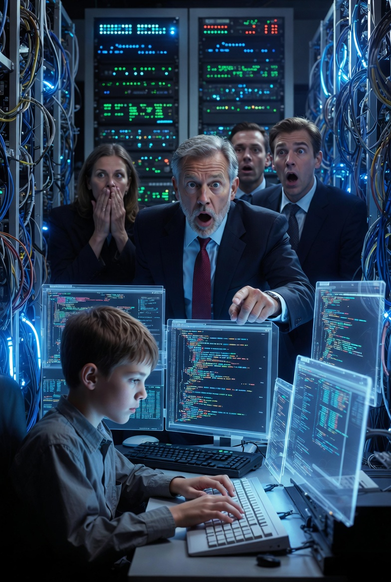 The Hidden Boy Who Saved a Billion-Dollar Empire… Then Exposed the CEO’s True Face