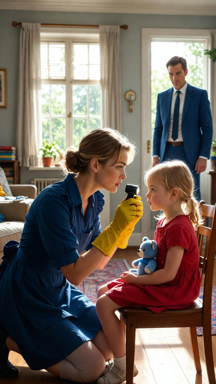 “Blind” Girl Sees Light After 7 Years—Housemaid’s Shocking Discovery Exposes Hidden Medical Truth