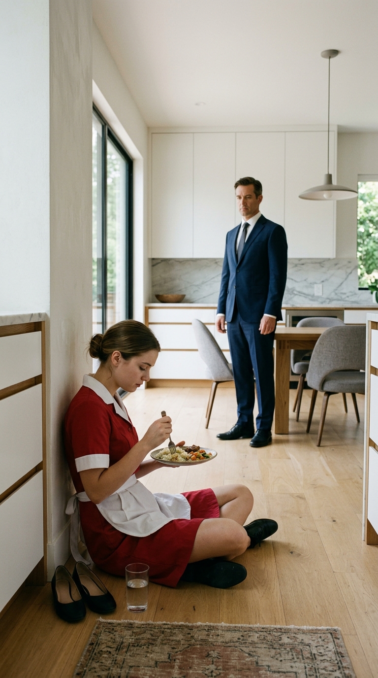 He Found His Maid Eating on the Floor… What He Did Next Changed Everything