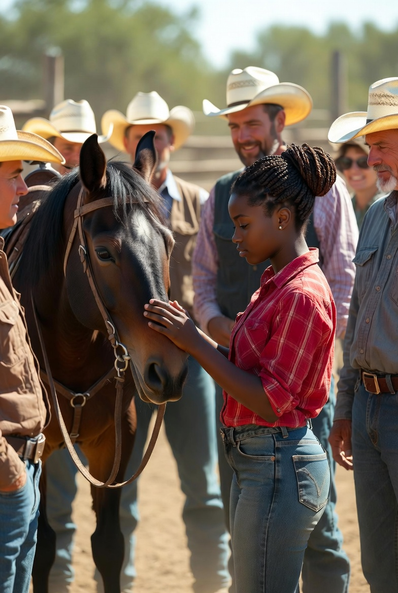 Young Woman Tames “Killer” Horse and Exposes Tycoon’s Dark Secret in Front of Hundreds