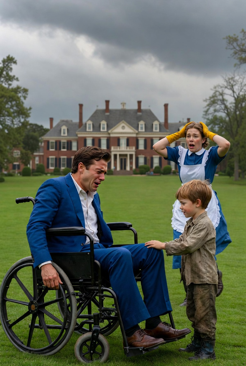 Wheelchair-Bound Billionaire Mocks Boy’s Prayer—Moments Later, an Unexplainable Miracle Changes Everything