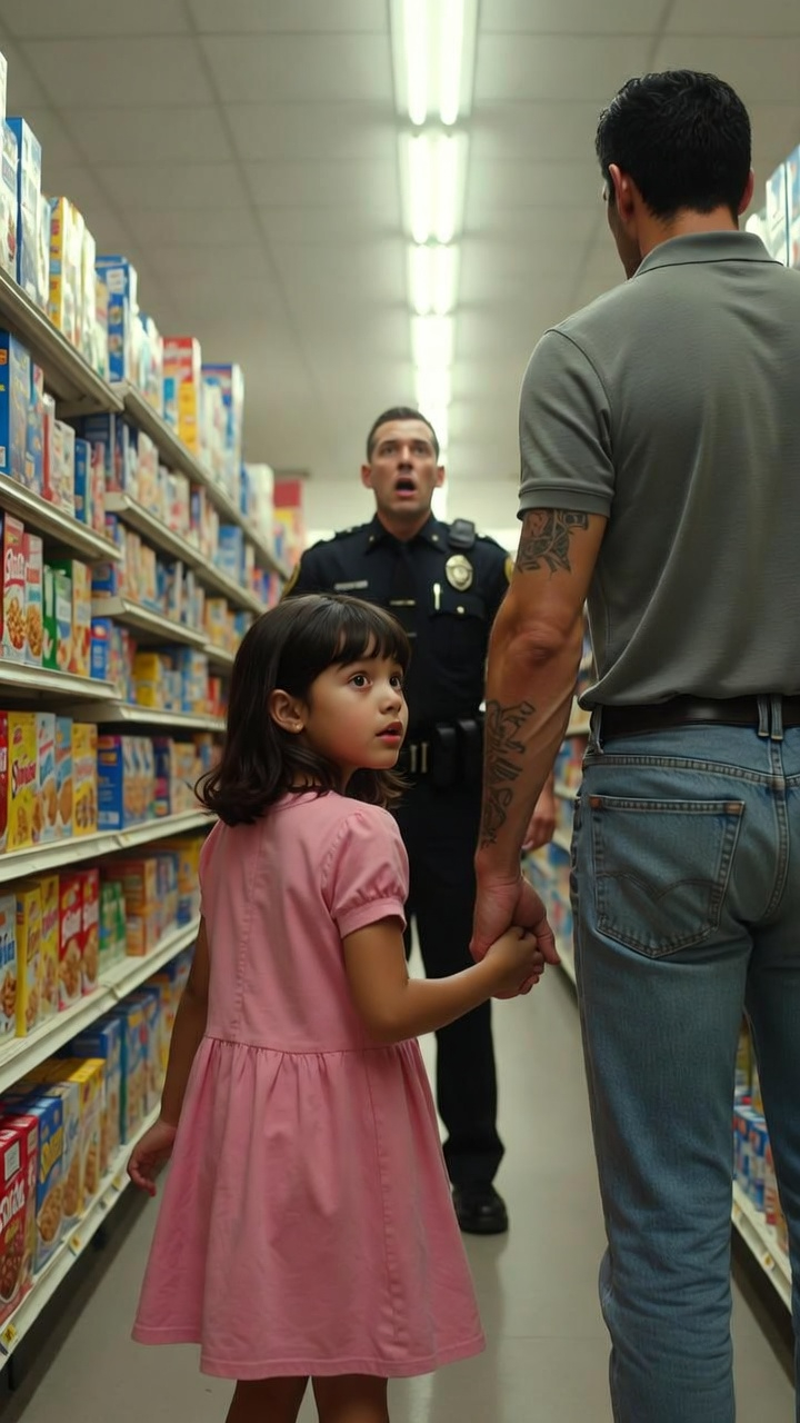 Little Girl’s Secret Hand Signal in Grocery Store Leads to Dramatic Rescue