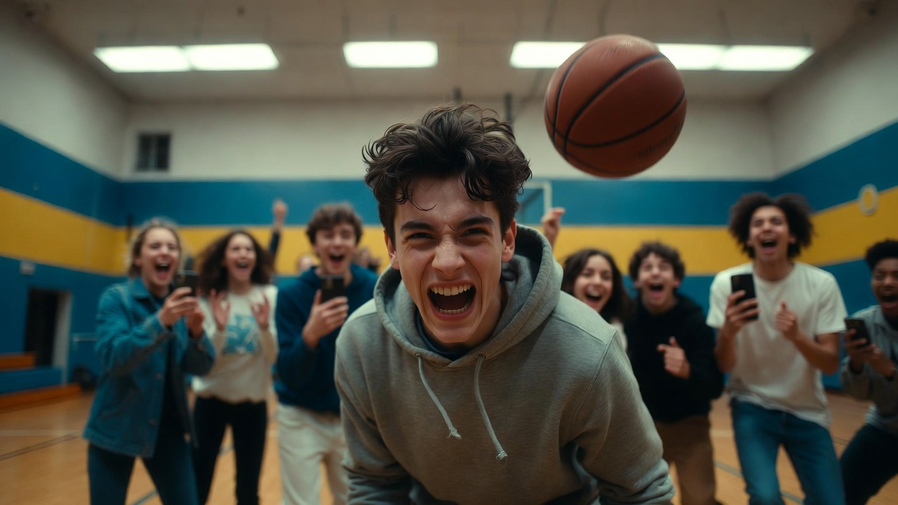 Bullied Student Hit in Gym—One Calm Sentence Silences the Entire Room