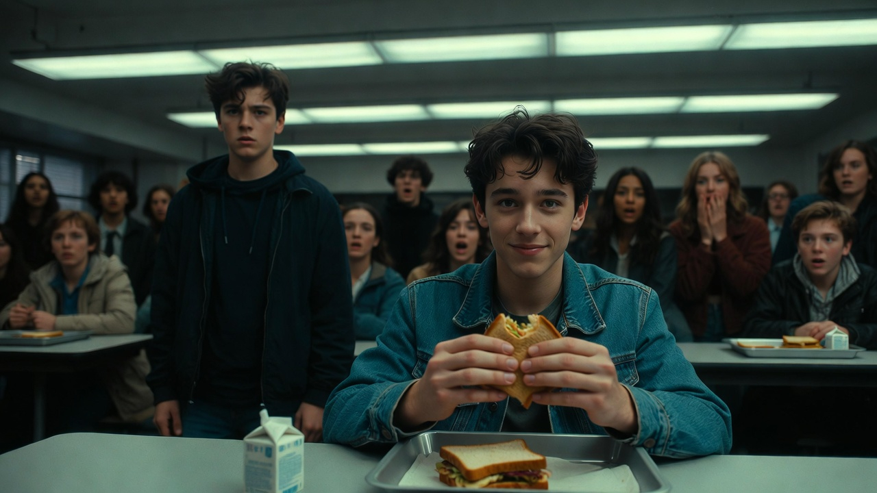 High School Bully Humiliates Quiet Student—One Sentence Later, the Entire Cafeteria Falls Silent