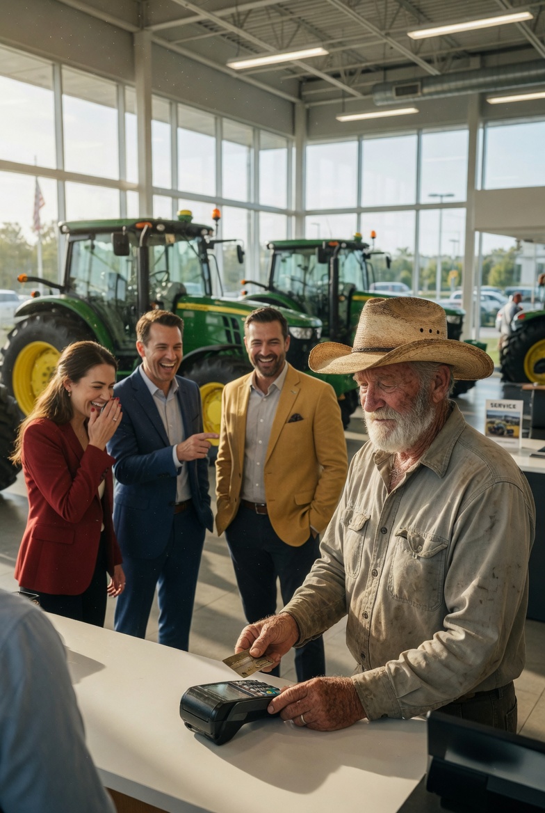 An Old Farmer Was Mocked in a Luxury Store Until a Special Card Changed Everything