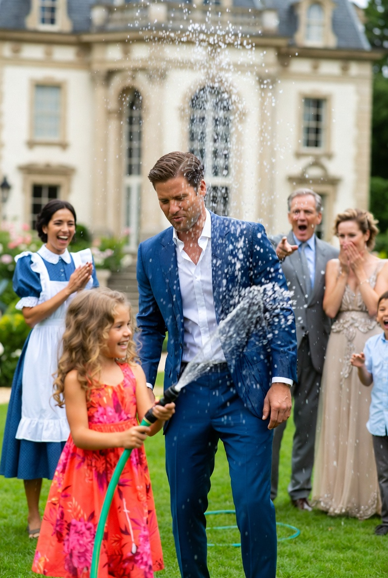 Millionaire Father Breaks Down in Front of His Kids—One Moment in the Mud Changes Everything