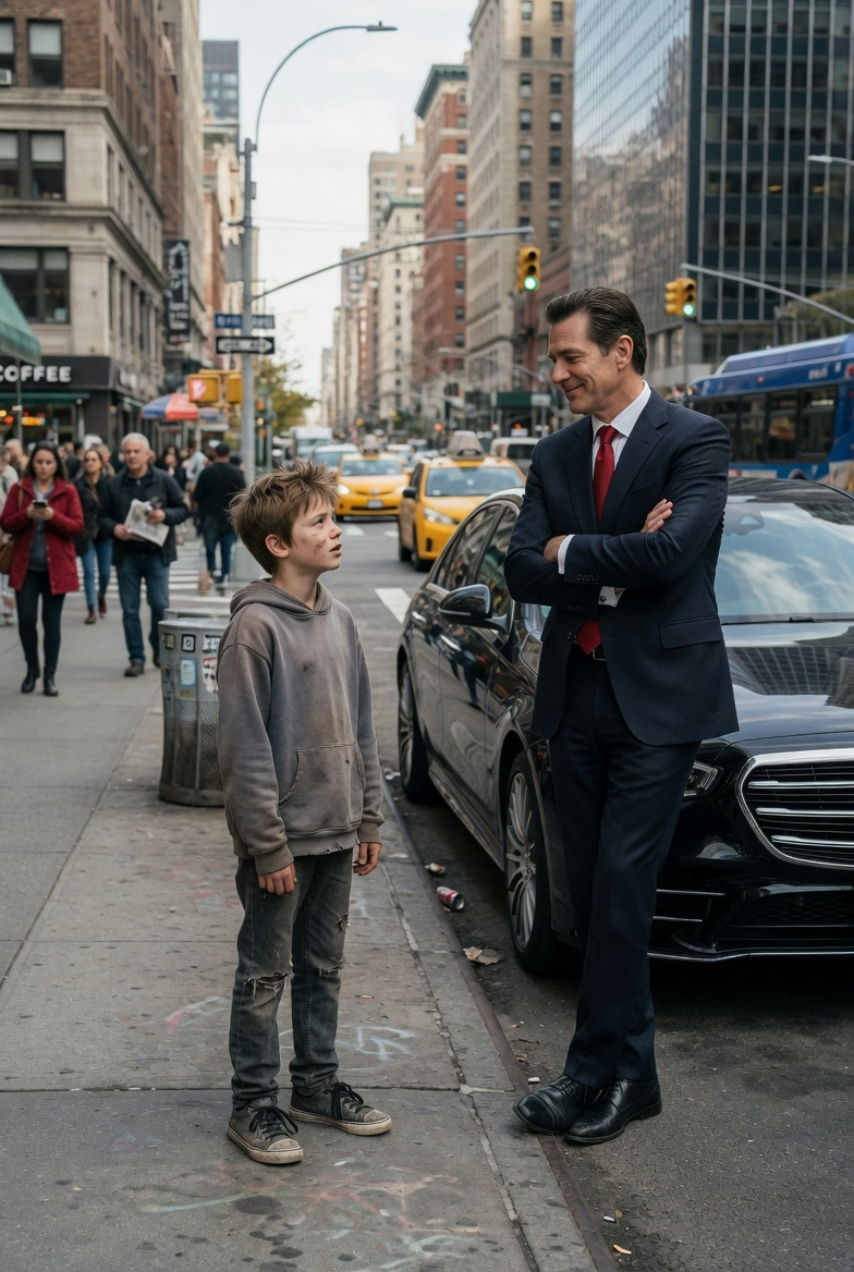 The Homeless Boy Who Fixed a Billionaire’s Car—and Changed His Life