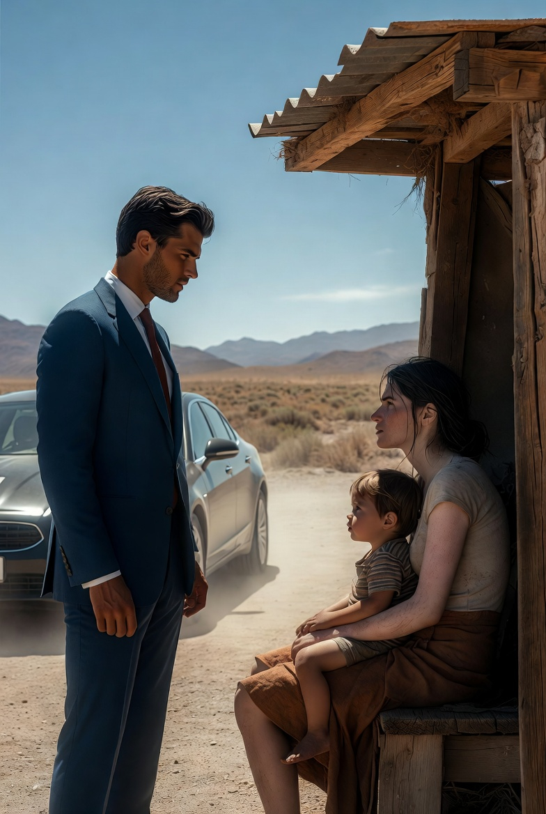 Millionaire Finds Former Maid in Desert—Then Discovers the Child Is His Son