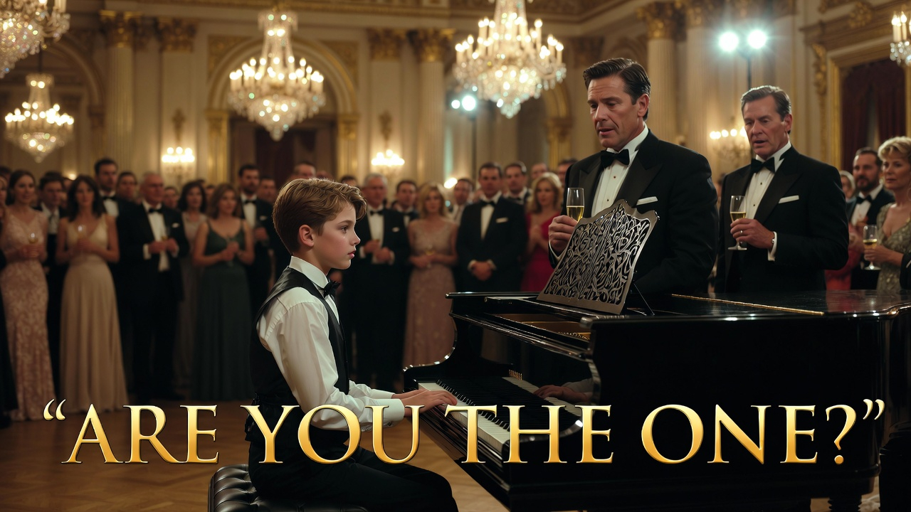 Waiter Boy Asks to Play Piano—Moments Later, His Music Stuns a Room Full of Millionaires