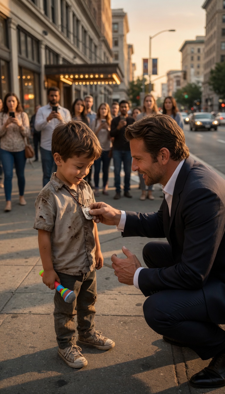 Pendant Reveals Family Truth to Street Boy Singing for Coins