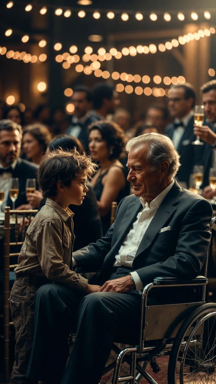 Paralyzed Billionaire Stands After Boy’s Touch—Shocking Truth Behind “Miracle” Exposes Hidden Scandal