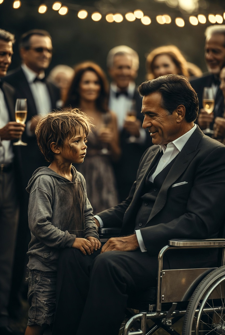 Paralyzed Millionaire Stands After Boy’s Touch—Hidden Medical Truth Sparks Investigation