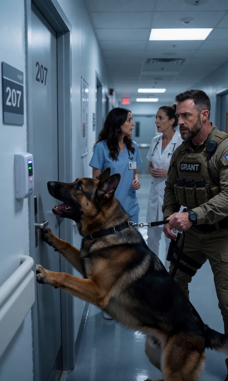 K9 Dog's Bark at Empty Hospital Room Leads to Discovery of Hidden Criminal Operation