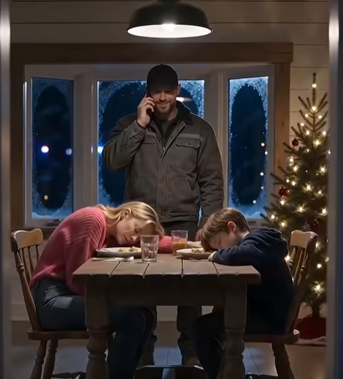 MY HUSBAND DRUGGED OUR DINNER AND WATCHED MY NINE YEAR OLD SON AND ME COLLAPSE ACROSS THE TABLE. I PRETENDED TO BE UNCONSCIOUS UNTIL I HEARD HIM WHISPER, “IT’S DONE. THEY’LL BOTH BE GONE SOON.” WHEN HE STEPPED OUTSIDE, AN UNKNOWN MESSAGE APPEARED ON MY PHONE: CHECK THE TRASH. PROOF IS THERE. HE IS COMING BACK.