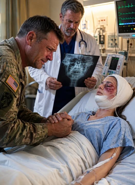 THE DOCTOR SHOWED ME THE X RAY OF MY DAUGHTER’S FACE AND SAID HER JAW HAD BEEN SHATTERED IN SIX PLACES. THEN HER DAMAGED PHONE PLAYED A MAN SAYING MY CLASSIFIED MILITARY CALL SIGN, AND I REALIZED THE ATTACK HAD BEGUN LONG BEFORE SHE WAS BORN.
