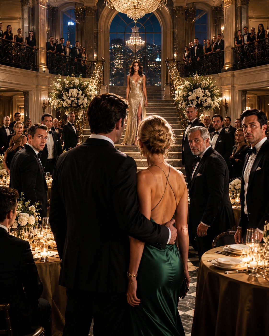 HE BROUGHT HIS MISTRESS TO THE MAFIA GALA AND TOLD ME I WAS NOT NEEDED. EVERY DON IN THE BALLROOM REFUSED TO SIT UNTIL I WALKED IN. THEN I PLACED ONE BLACK ENVELOPE ON THE TABLE AND ASKED MY HUSBAND WHO HE THOUGHT THEY HAD BEEN WAITING FOR.