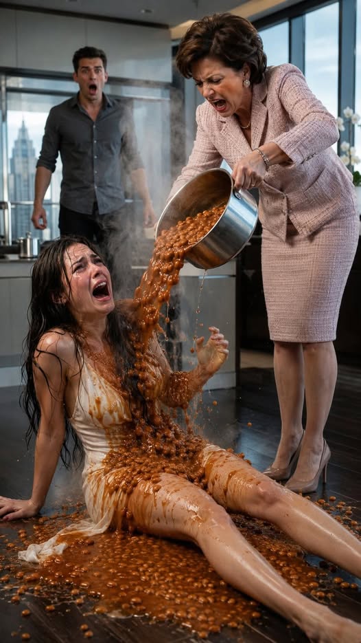 THREE DAYS AFTER OUR WEDDING, MY MOTHER IN LAW POURED BOILING FOOD OVER MY LEGS WHILE MY HUSBAND STOOD THERE AND CHOSE HER. THEY LOCKED ME INSIDE MY OWN BEDROOM, NEVER KNOWING MY LATE FATHER’S HIDDEN CAMERAS HAD RECORDED THE TRAP FROM THREE DIFFERENT ANGLES.